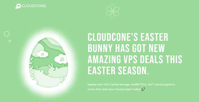 CloudCone复活节促销$15/年1G内存3T月流量洛杉矶MC机房